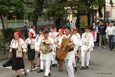 Felvonulás és gálaműsor a főtéren -Fotó: Mucsi Gyula